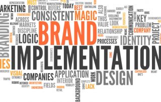 Word Cloud "Brand Implementation"